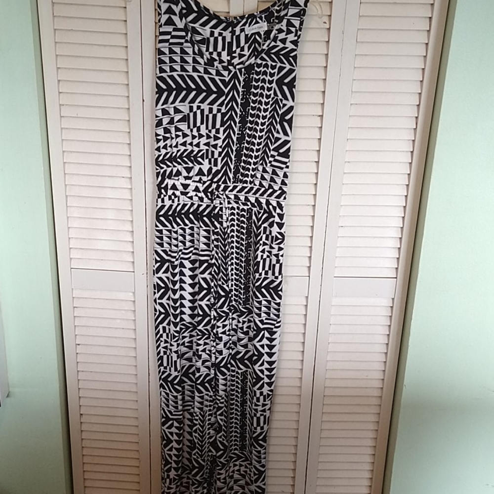 New Calvin Klein Romper Geometric Pattern Size 6 - image 5